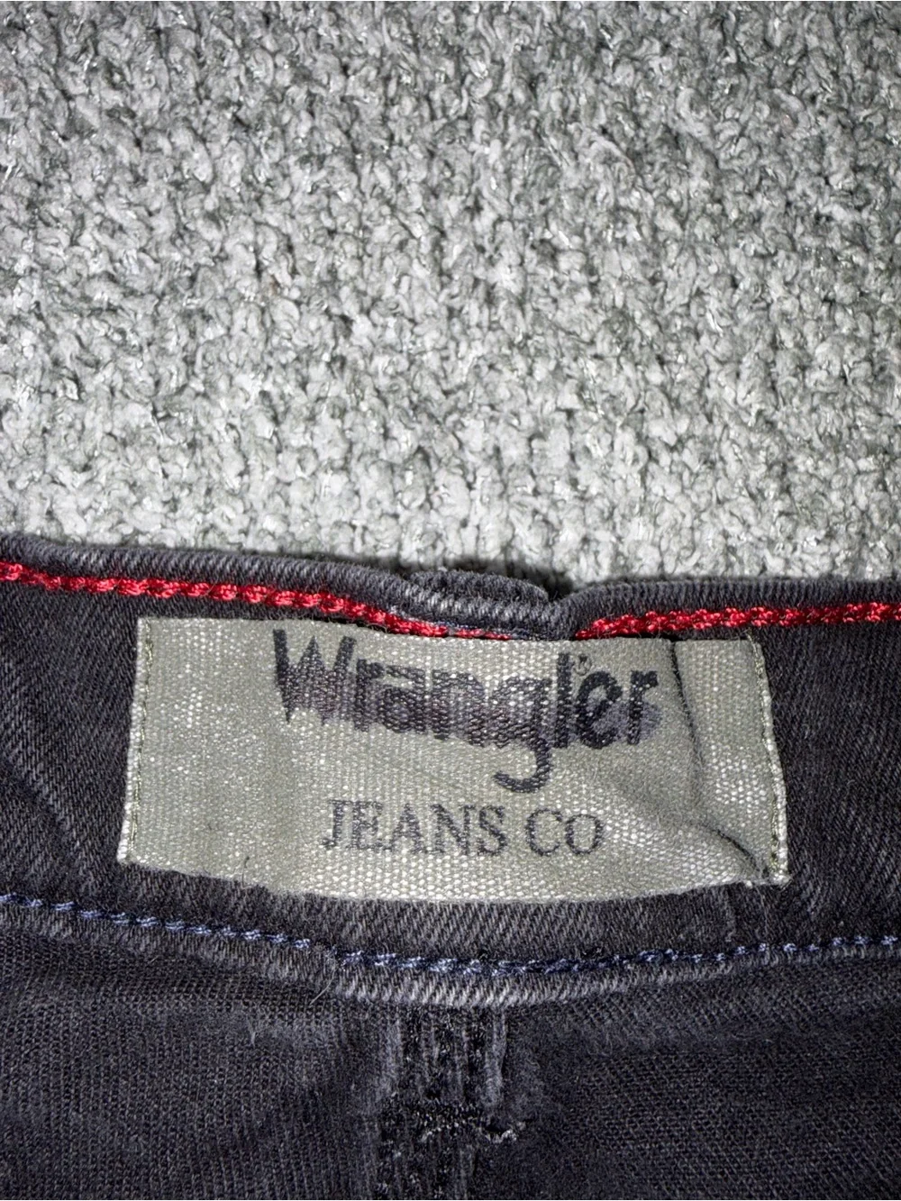 Wrangler Men's Slim Straight Jeans in Black Wash